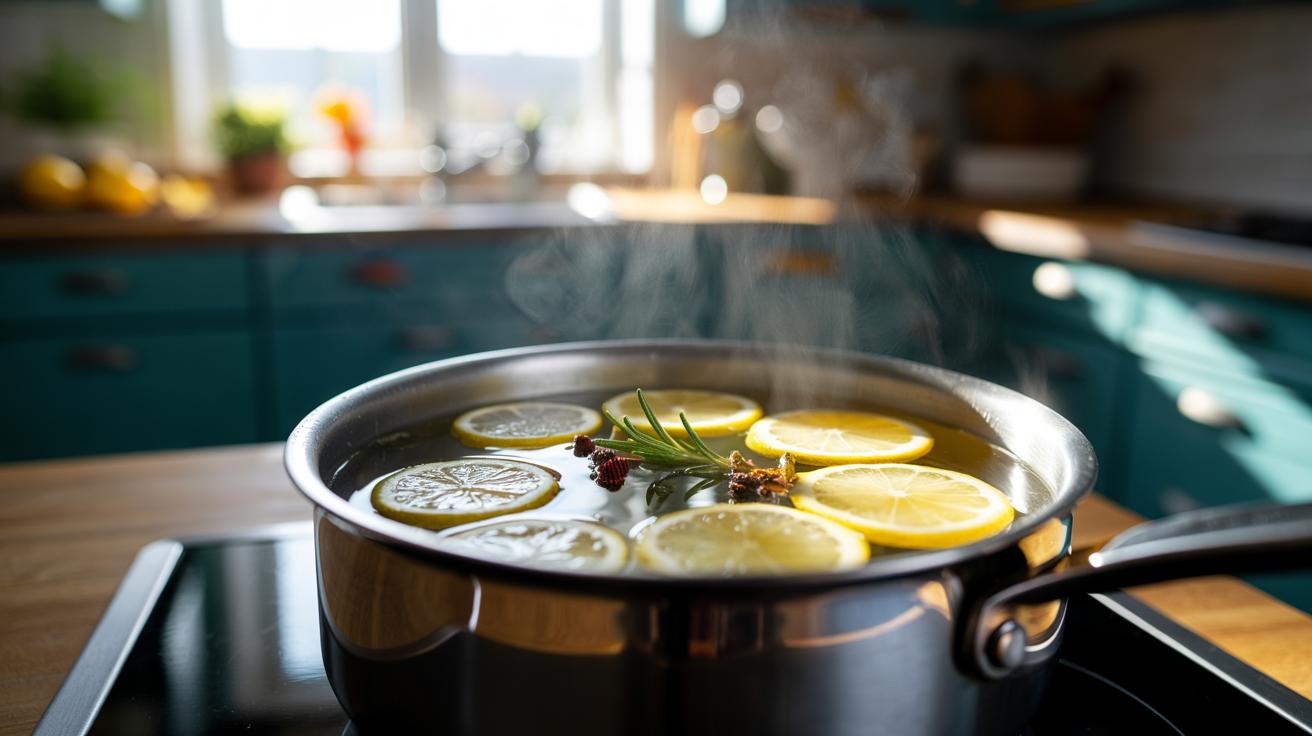 Boiling lemon slices freshen kitchens: how natural oils clean air in minutes