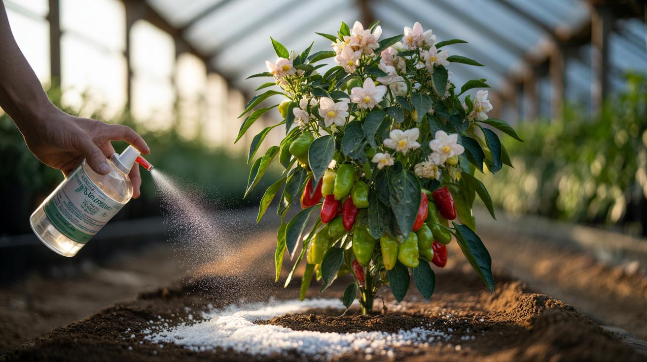 Epsom salt boosts pepper growth: how magnesium supports flowering and fruiting