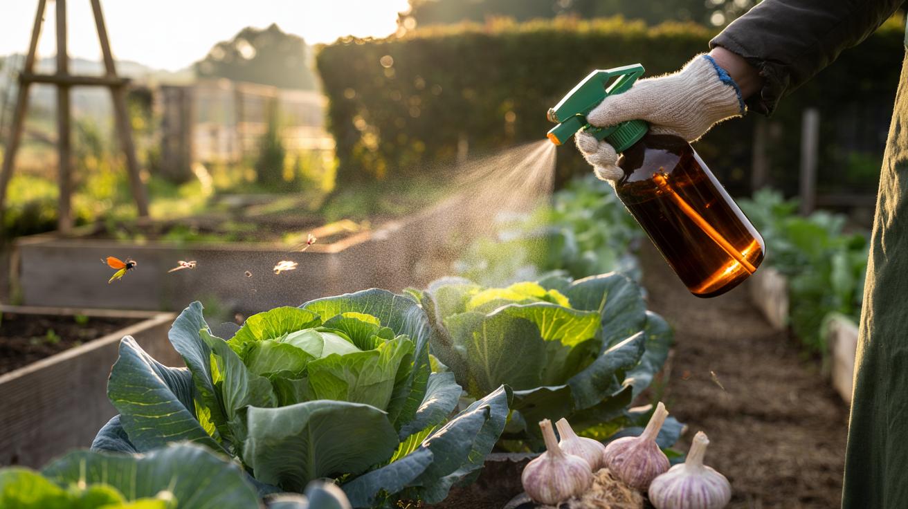 Garlic spray repels garden pests: how scent keeps leaves safe without chemicals