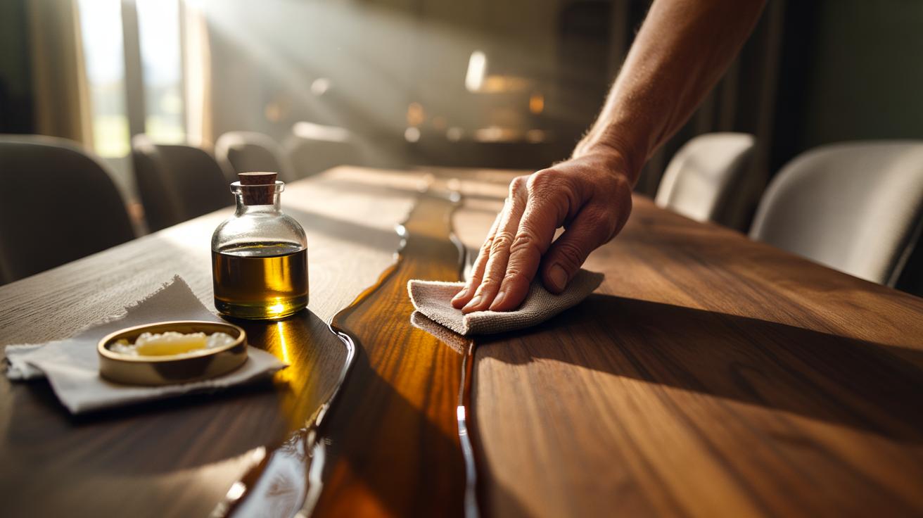How olive oil brings wooden furniture back to life: why natural oils nourish fibers