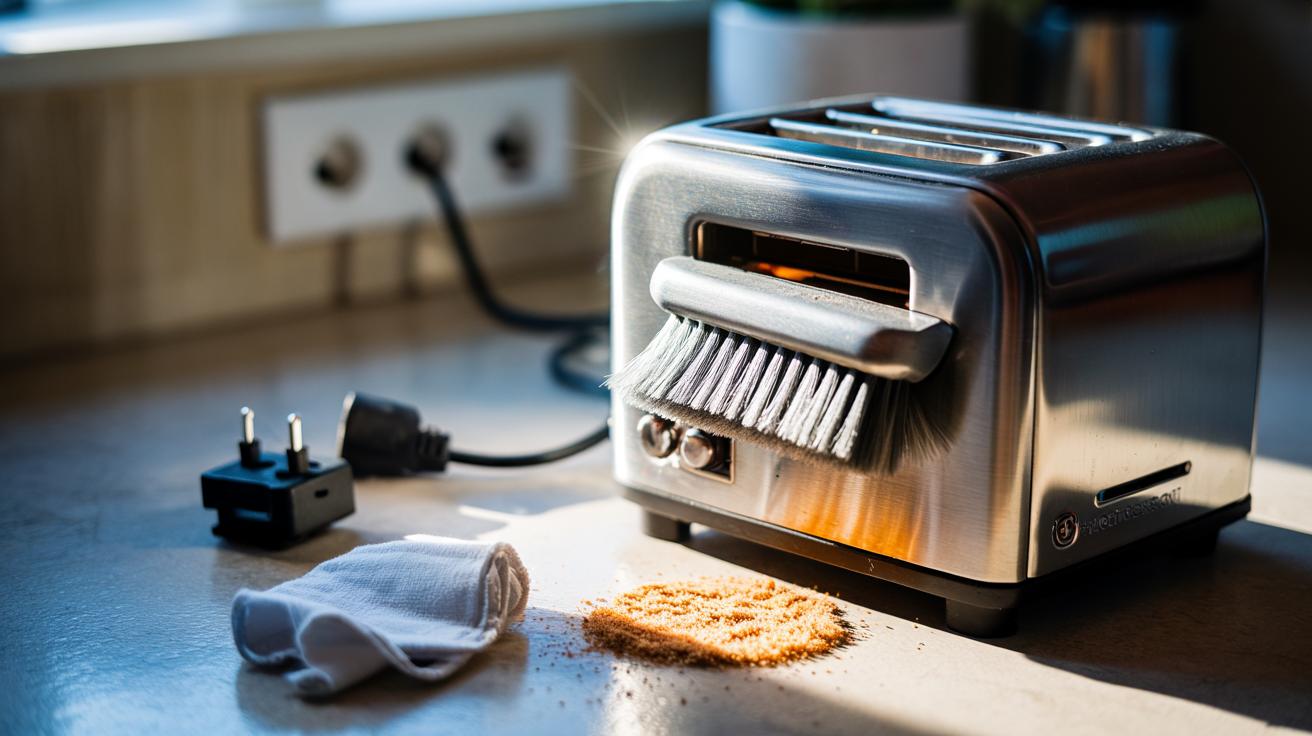 How to clean your toaster safely with this simple brush method