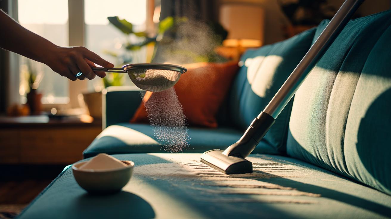 How to refresh upholstery with a simple baking soda treatment