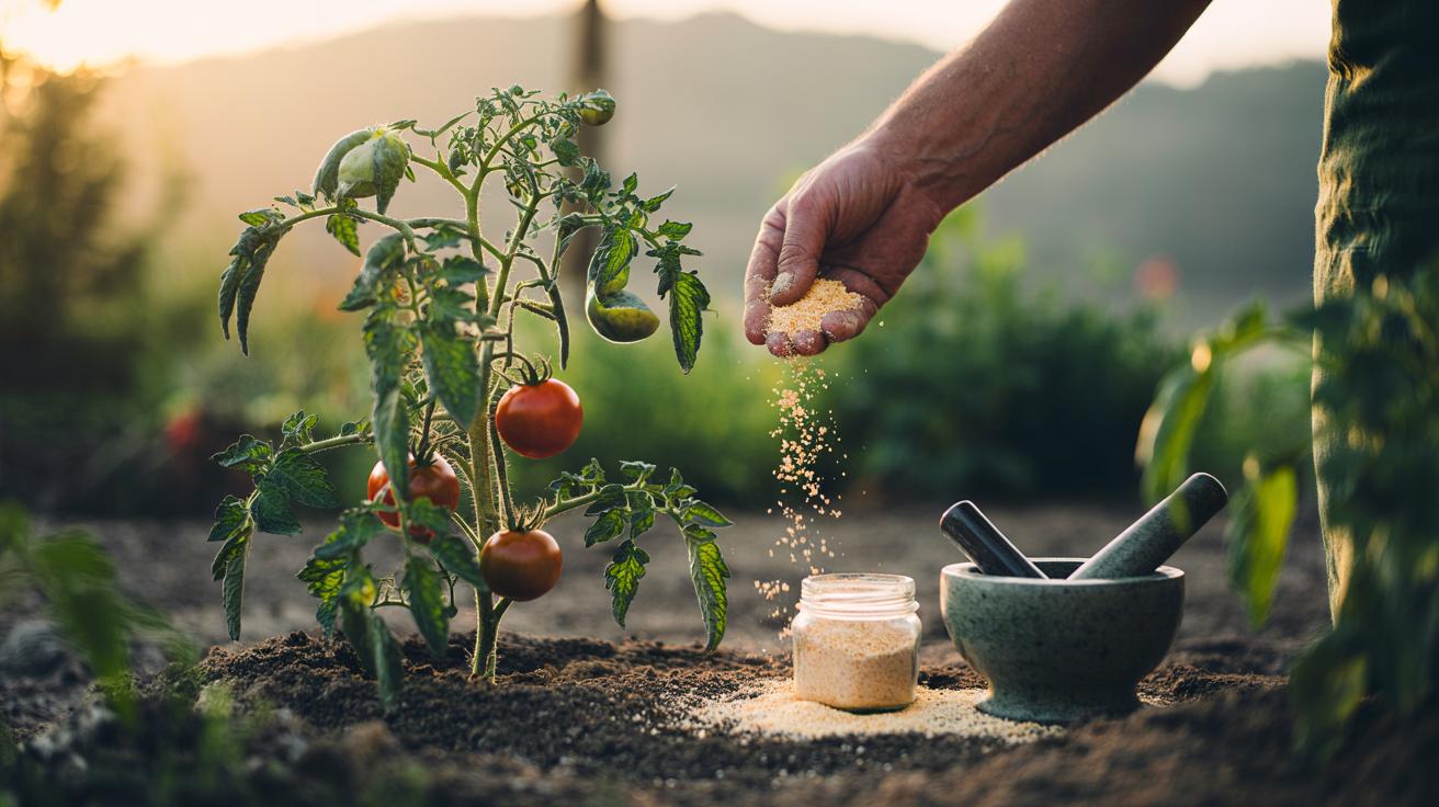 How to reuse eggshells to strengthen tomato plants