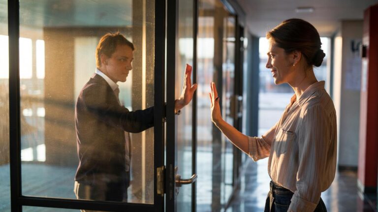 Illustration of setting polite, firm personal boundaries in everyday conversations