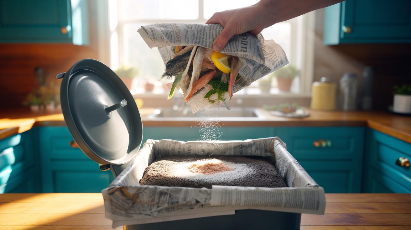 Newspaper keeps bins odour-free: why this old trick still works brilliantly