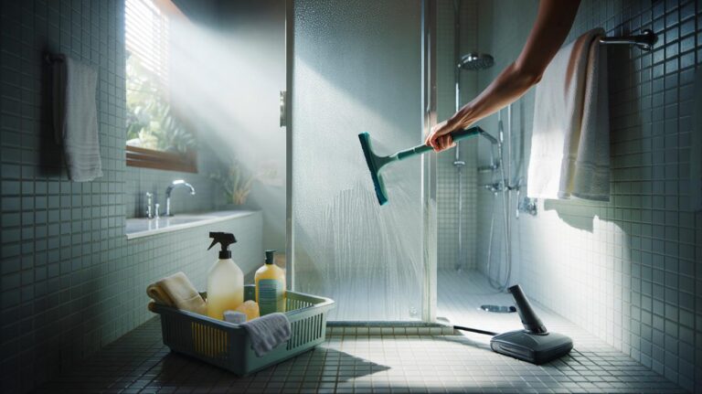 Illustration of the 10-minute bathroom cleaning routine that keeps the space fresh all week