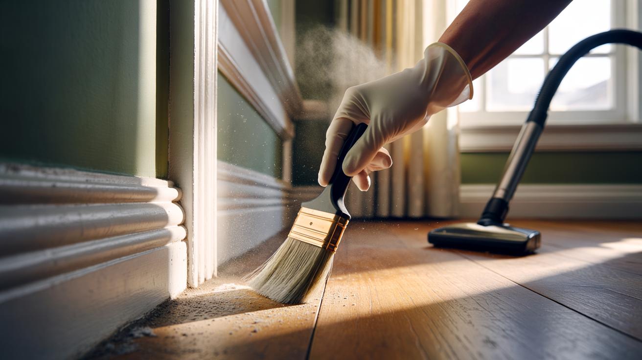 The £2 tool professional cleaners use for dusting hard-to-reach crevices