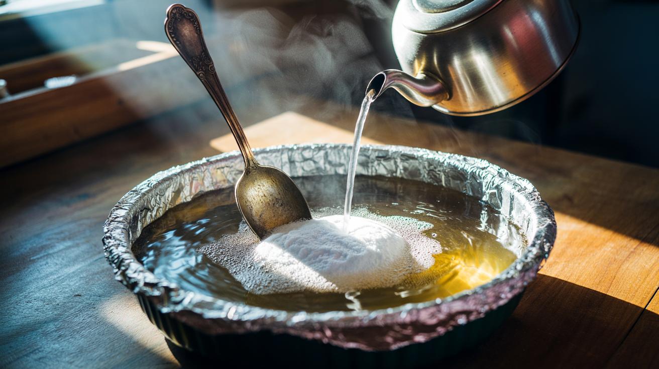 The baking soda-and-foil combo cleans tarnished silver: how chemical reactions restore shine