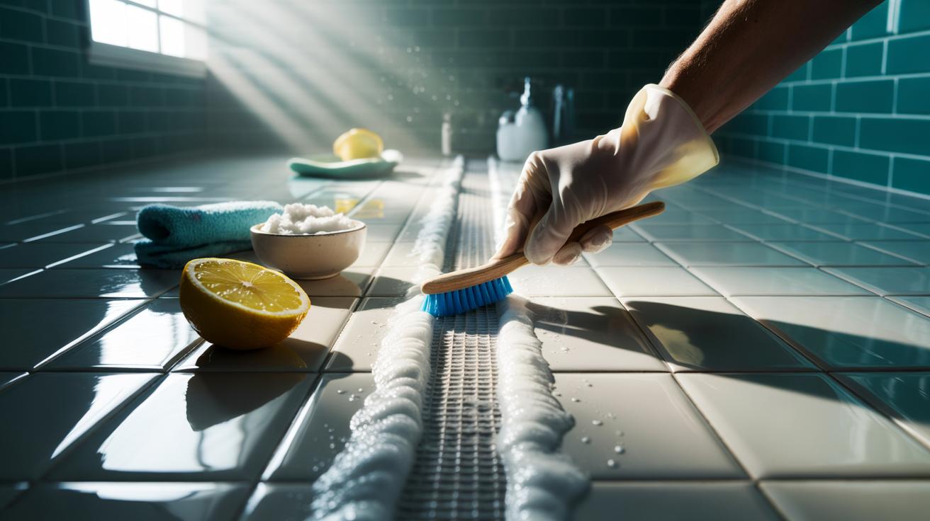 The baking-soda-and-lemon paste that brightens grout: how it restores tiles to new