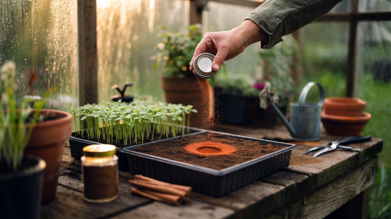 The cinnamon powder trick gardeners use to prevent plant mold naturally