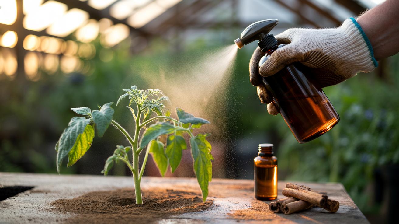 The cinnamon water spray that stops fungal diseases : how natural oils kill spores on contact
