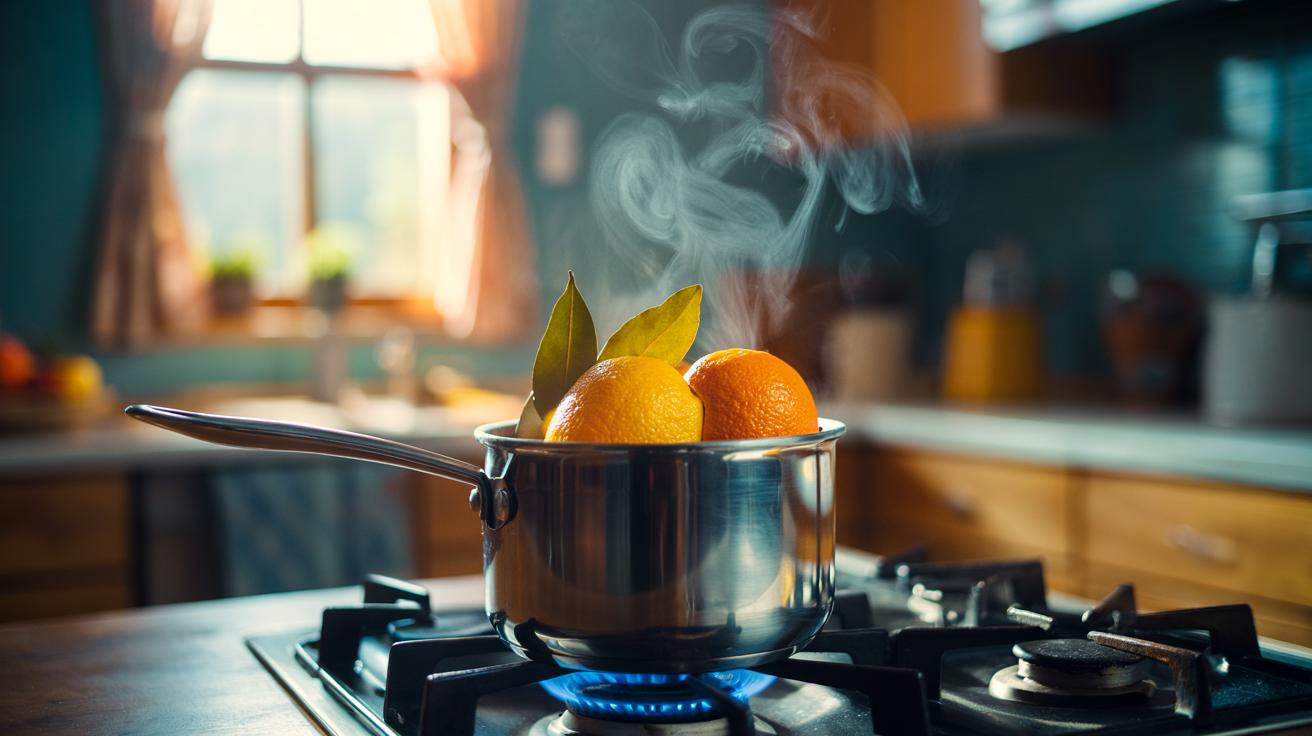 The citrus peel simmer freshens homes: why natural oils purify indoor air