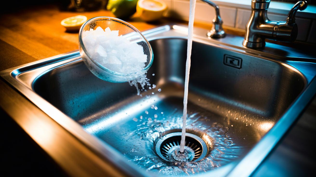 The crushed-ice method that sharpens garbage disposals: how hard cubes knock off residue