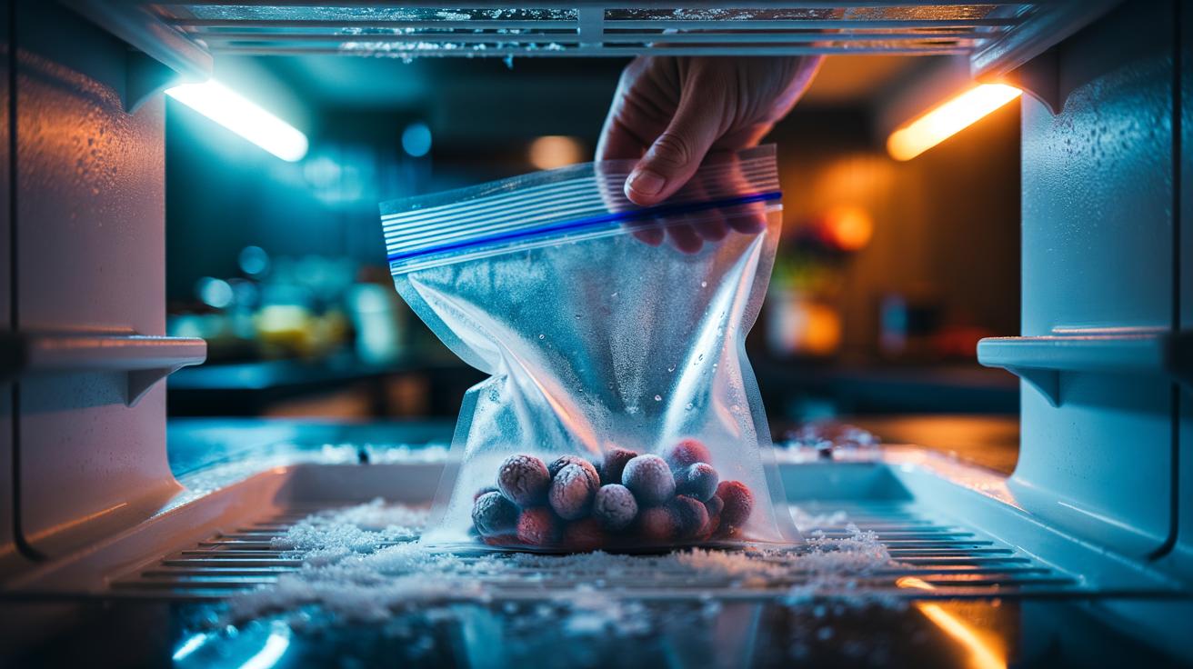 The freezer trick unsticks zip bags: how cold temperatures loosen tight seals
