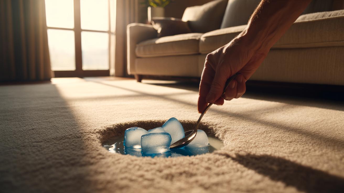 The ice-cube hack that removes carpet dents: how freezing resets fibers instantly