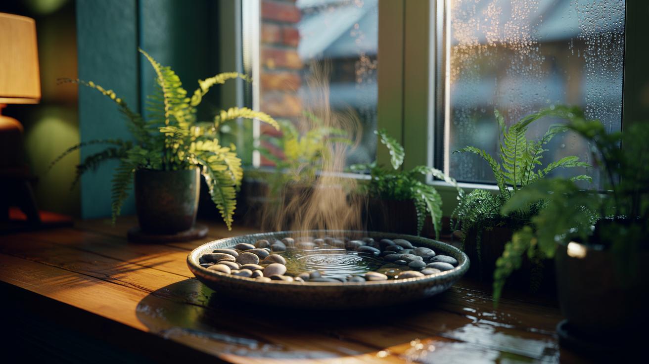 The pebble-tray trick that boosts humidity: how evaporating water restores moisture levels