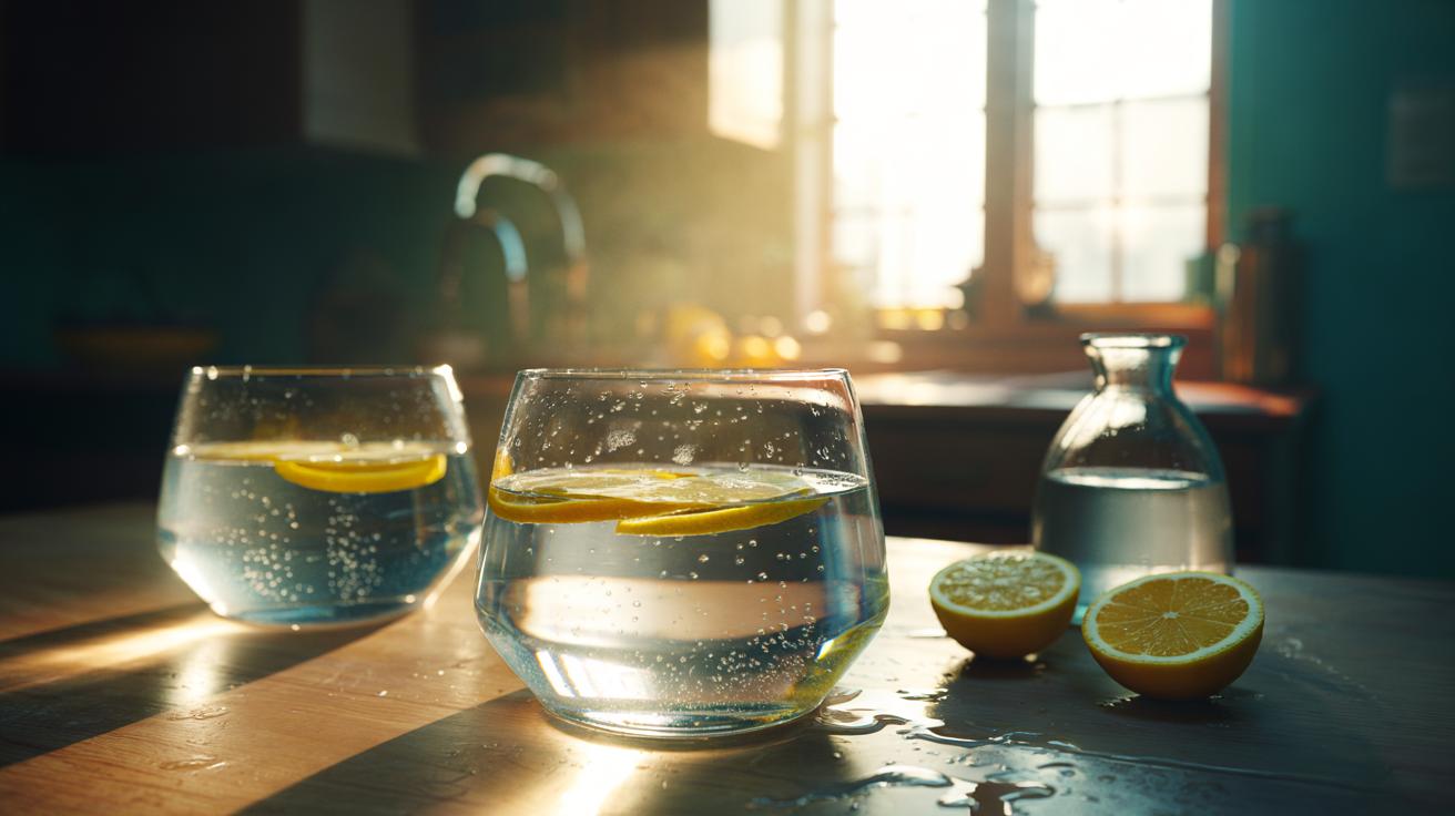 The vinegar-and-lemon soak clears cloudy glass: how natural acids restore perfect clarity
