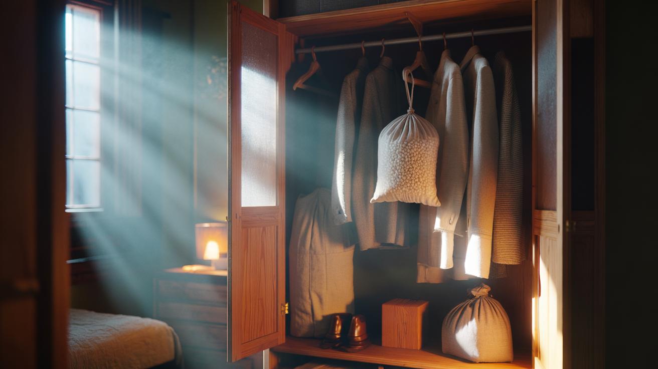 The wardrobe rice trick absorbs moisture: how grains prevent musty smells