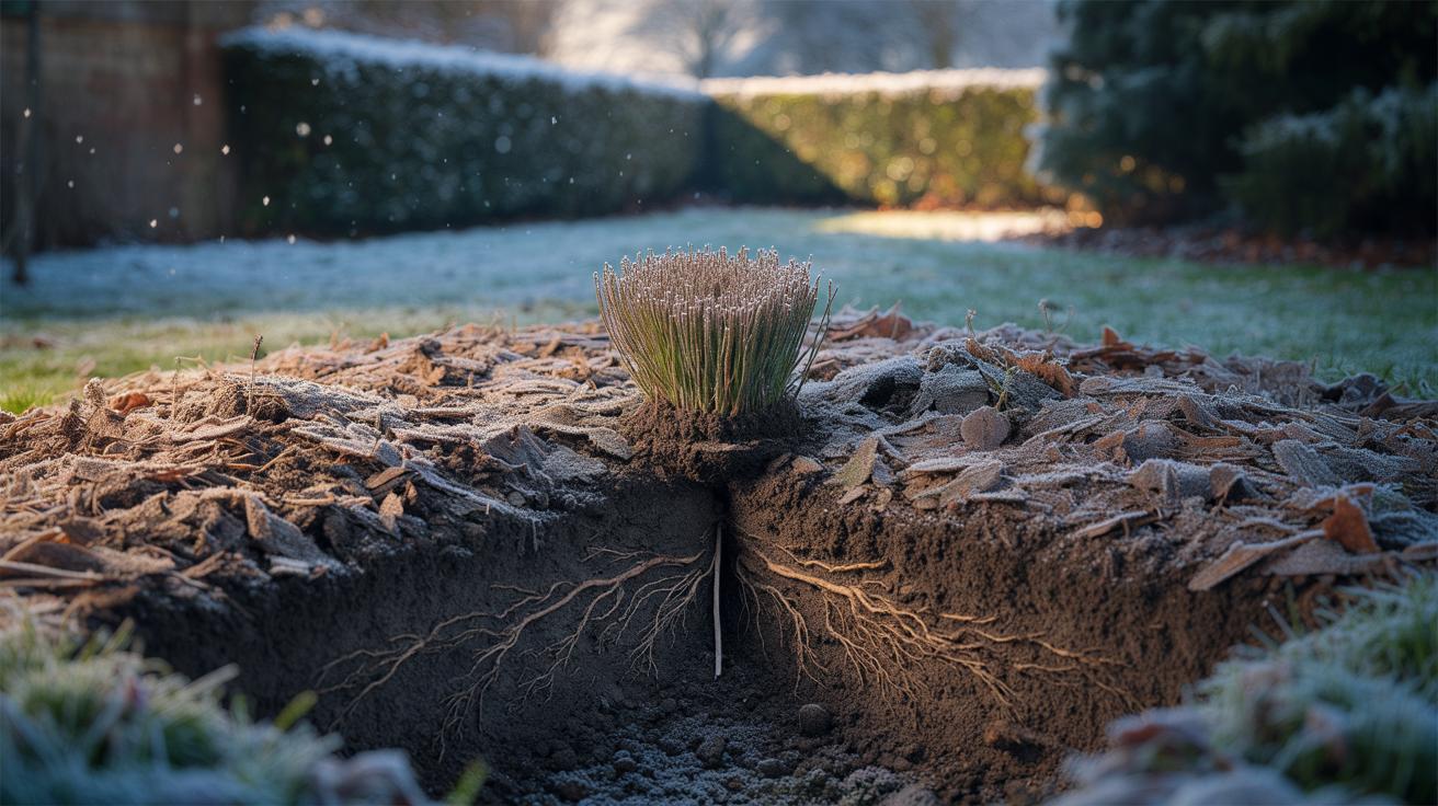 The winter-mulch blanket that protects roots: how insulation regulates soil temperature