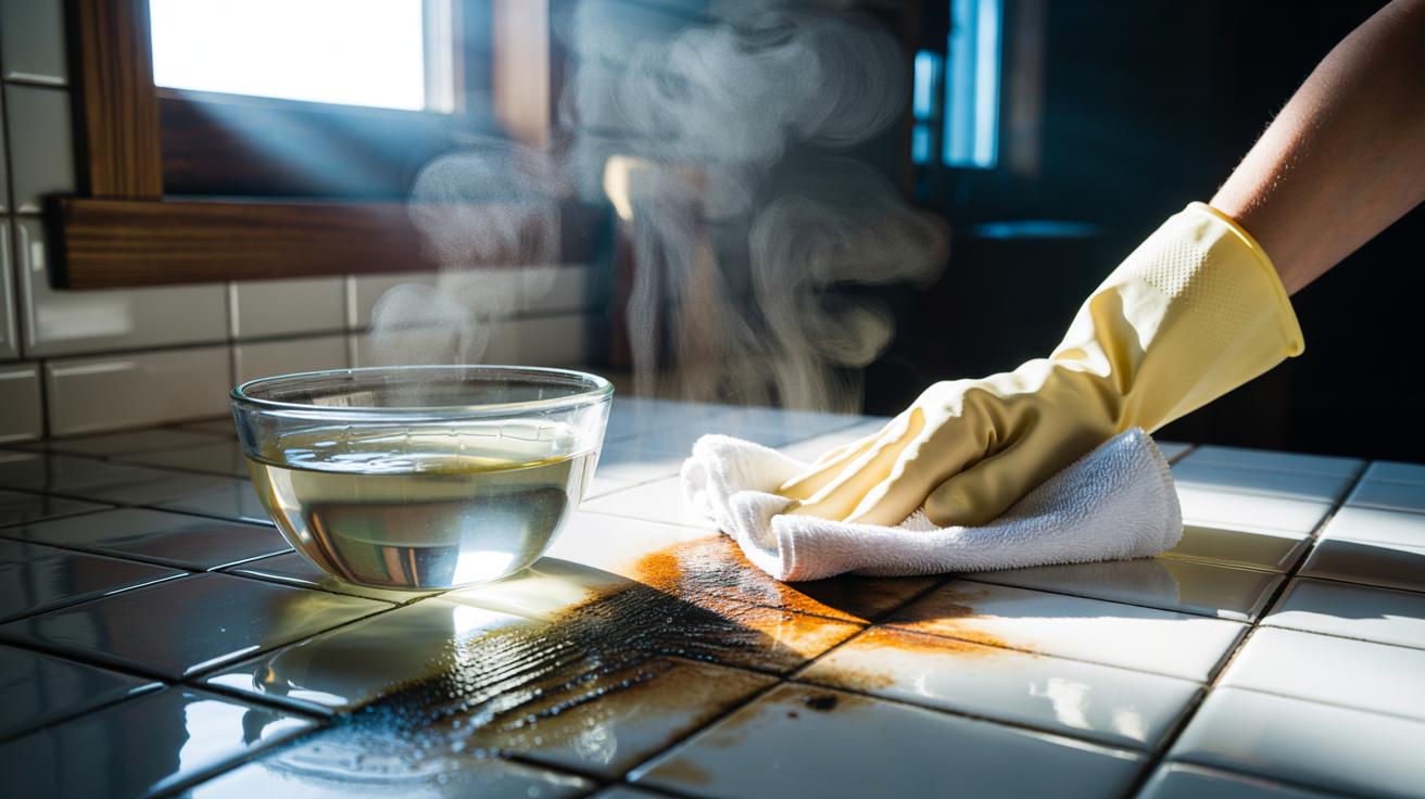 Vinegar steam lifts stubborn stains: why this method beats scrubbing