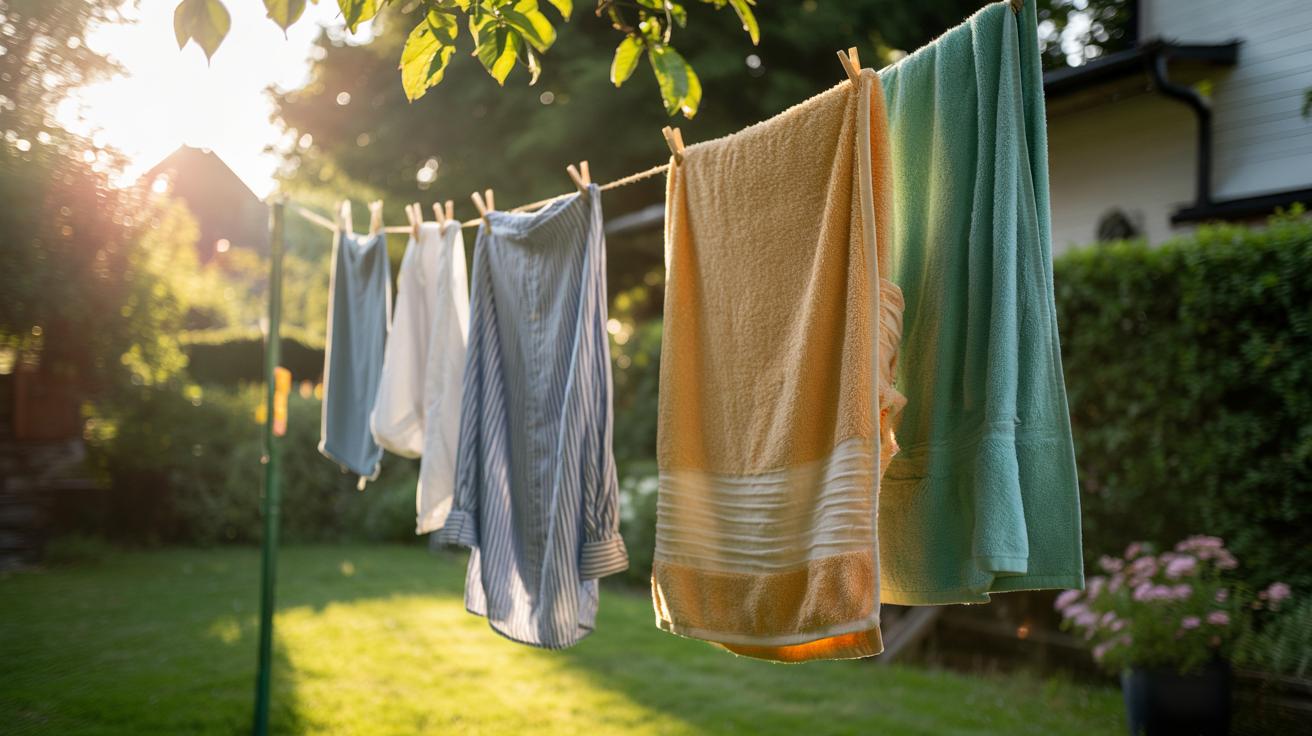 Why drying clothes outside improves their softness, according to experts