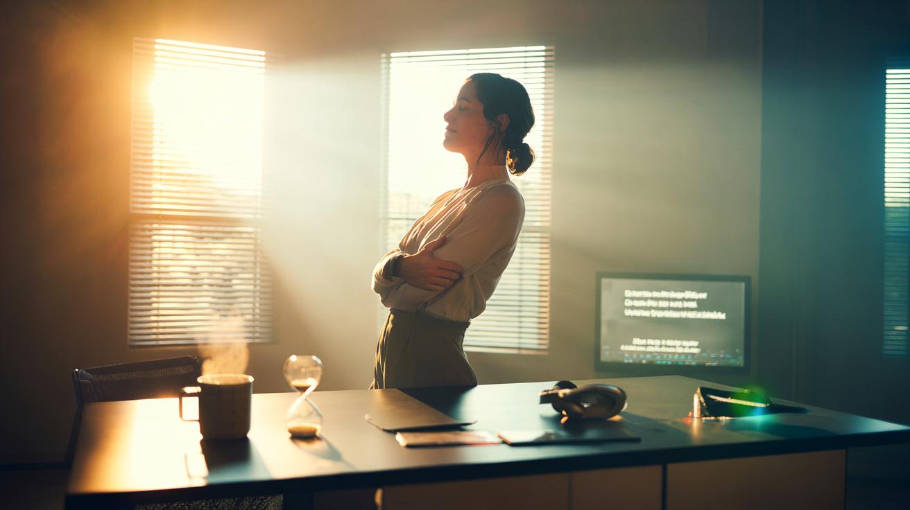 Illustration of taking micro-breaks to boost motivation and prevent burnout