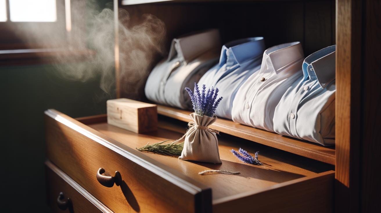 The Lavender Sachet Placement That Scented Drawers Last – How Dried Flowers Infuse Clothes with Gentle Fragrance